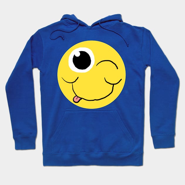 Smiley Face 2 Hoodie by Eric03091978